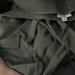 Olive Green pants with side cargo Pocket size 3X